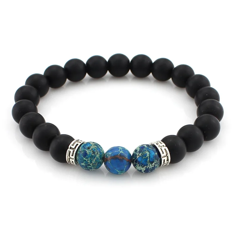 Браслет Nouveaux Produits En Gros Naturel Pierre и браслет Avec Lava Rock De Stretch Bouddha & Yoga Femmes|lava rock bracelet|yoga
