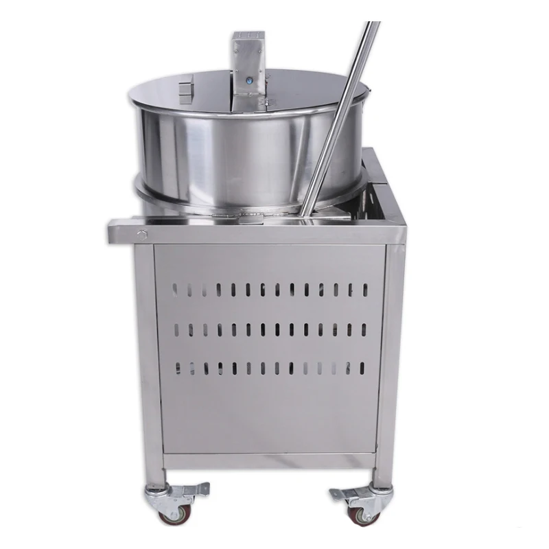 Коммерческий газовый попкорн аппарат для приготовления попкорна из нержавеющей