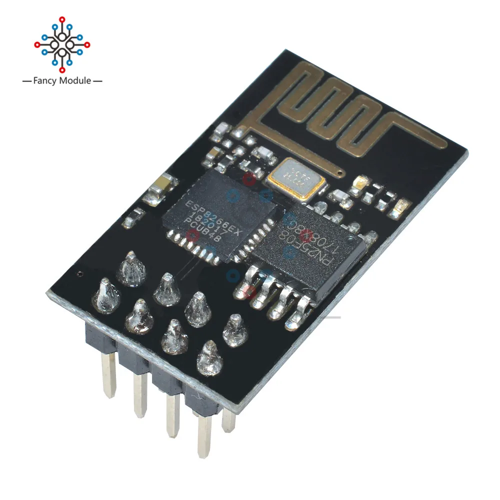 Black ESP-01 CH340 USB к ESP8266 серийный ESP-01 ESP-01S адаптер беспроводной Wi-Fi плата разработки ESP01 ESP01S программист адаптер модуль - Цвет: Black ESP-01