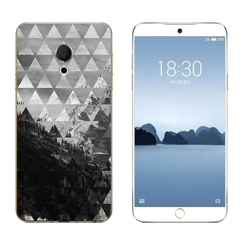 5 46 &quotдля Meizu 15 Lite Мягкий ТПУ силиконовый чехол для M15 задняя крышка Coque Fundas
