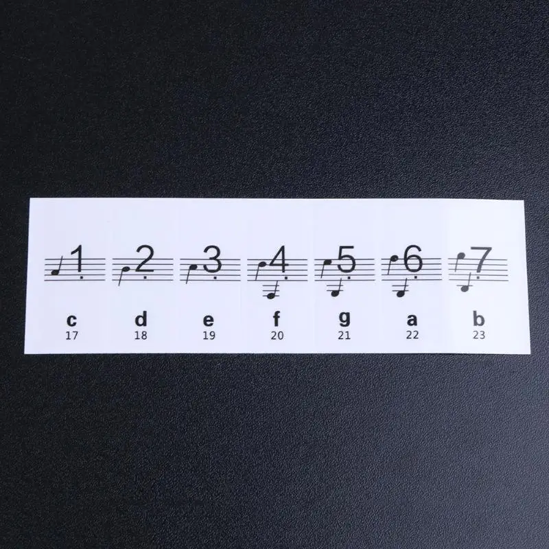 88 ключей, прозрачная, в форме рояля, клавиша, наклейка s для фортепиано, электронная клавиатура, Stave Note, наклейка для белой клавишной клавиатуры, наклейка