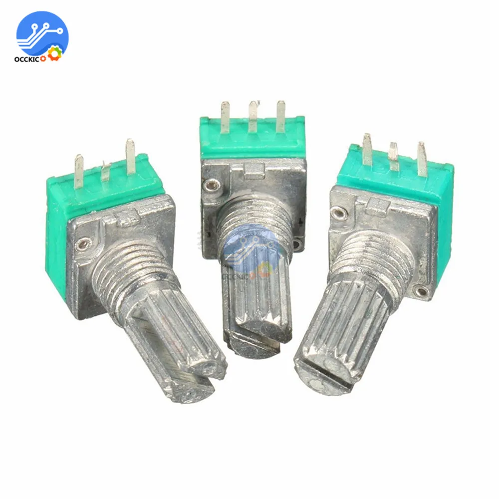 1 шт. роторный потенциометр 6 мм|potentiometer rotary|potentiometer linearpotentiometer 6mm |