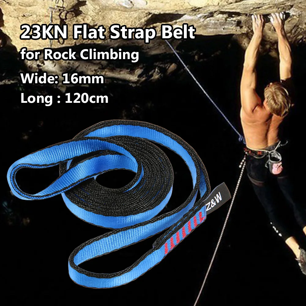 Инструмент для скалолазания 23 кН 16 мм 120 см/3 9 футов веревка бегун тесьма плоский