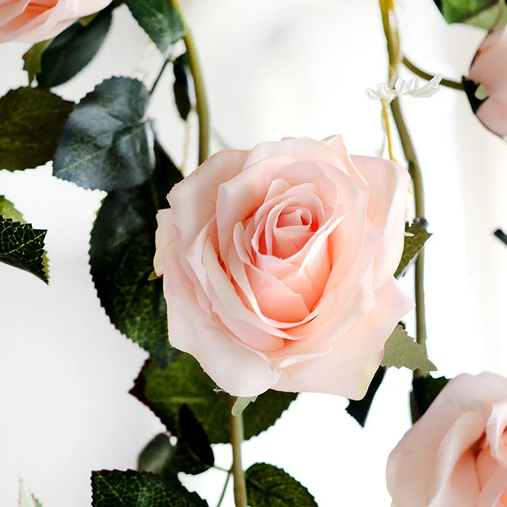 Искусственные цветы 3 цвета австралийская Роза искусственная лоза из ротанга для