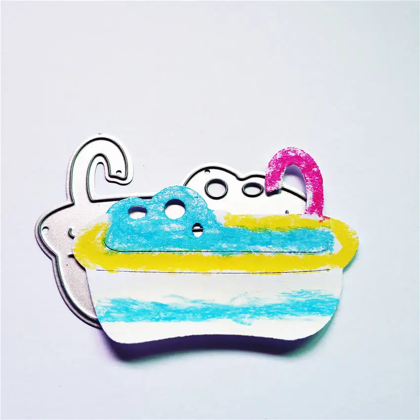 Wholesale die Cutting dies Bath crock metal craft paper Scrapbooking/DIY Embossing mould Easter New Year cards | Дом и сад