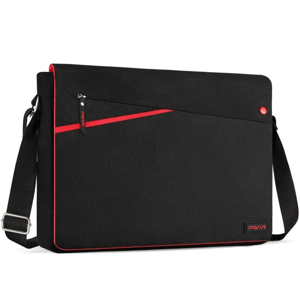 Black Mosiso сумка-мессенджер для ноутбука 13,3 15 дюймов для Macbook Air 13 Laptoptas Mac Pro 13 чехол Поверхность/hp/12,9 iPad Pro - Цвет: Black