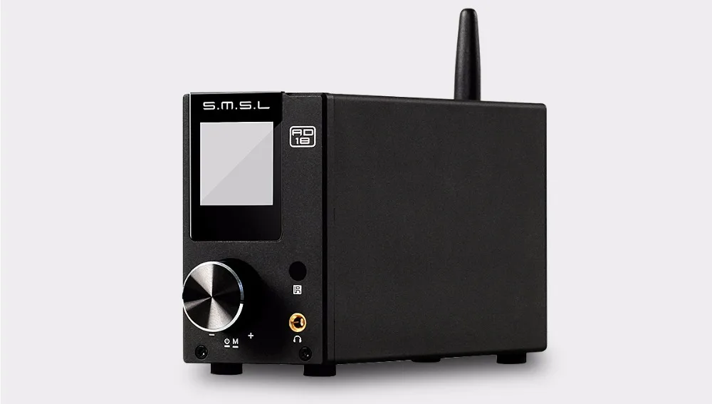 SMSL AD18 80 Вт* 2 CSR A64215 HIFI Bluetooth 4,2 чистый цифровой аудио усилитель оптический/коаксиальный USB DAC декодер с пультом дистанционного управления