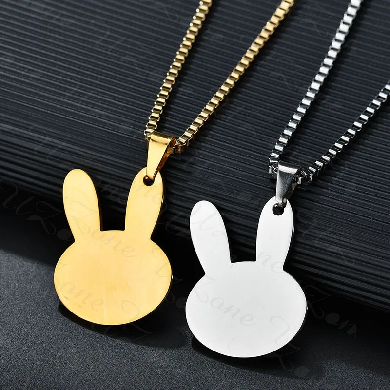 Uzoneбыл бренд пользовательские фото слова выгравировать Цепочки и ожерелья из