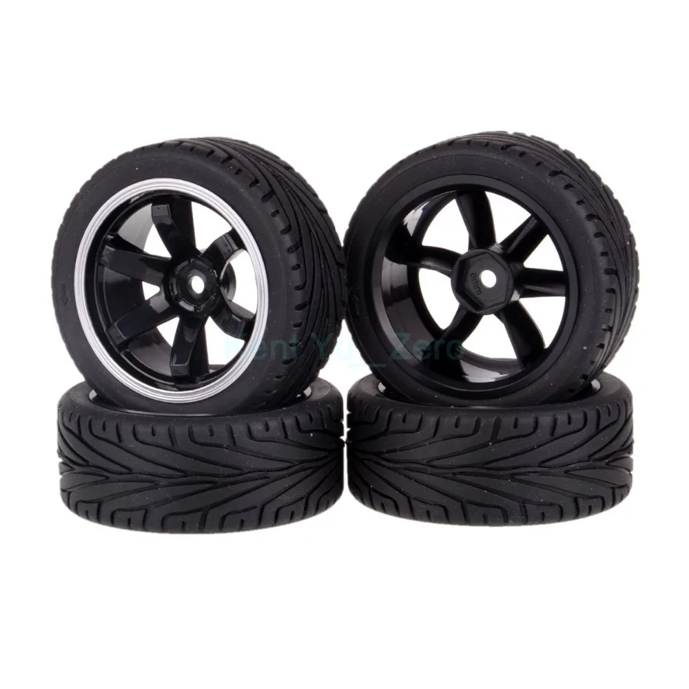 701B 8010 4 шт 12 мм ступица HPI Redcat HSP пластиковый обод колеса и сцепление резиновые шины