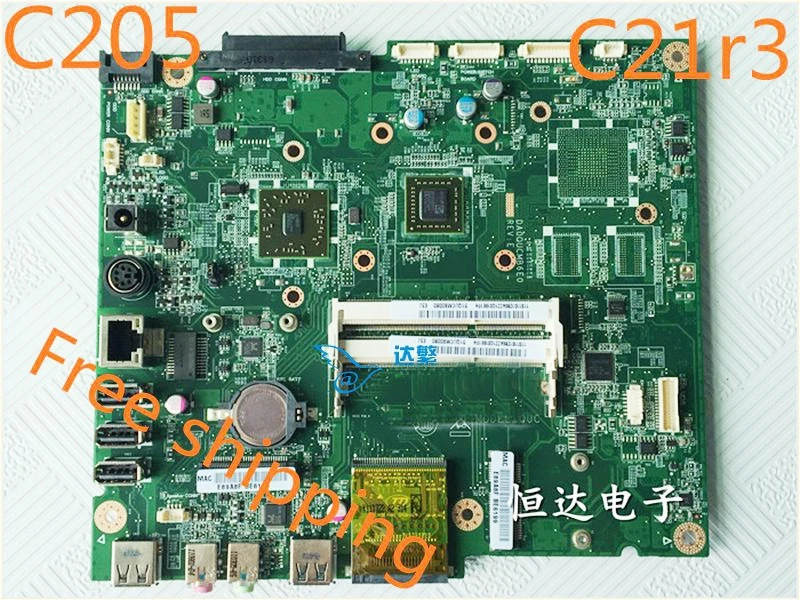 Для Lenovo C205 C21R3 AIO материнская плата DA0QUCMB6E0 100% протестированная полностью
