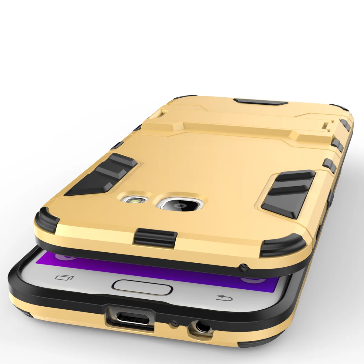 Железный человек держатель экрана подставка чехол для Samsung Galaxy A3 A5 (2017)/C5 Pro C5010/C7