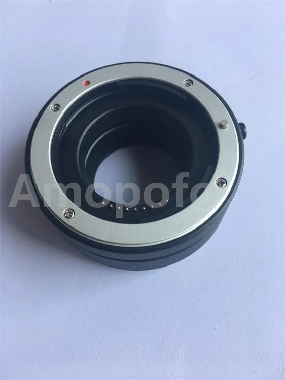 Amopofo Удлинительное Кольцо для макросъемки с автофокусом объектива Canon EOS M M2 M3 M5 M6