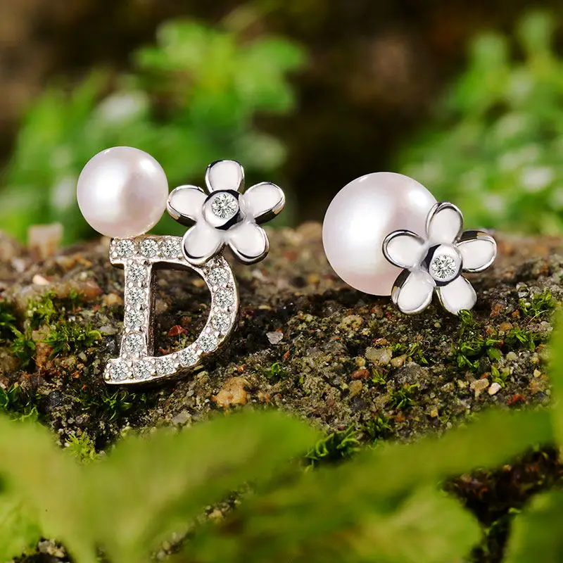 Королева сердца Ювелирные украшения классический 925 стерлингового серебра белый