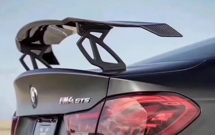 Углеродное волокно заднего крыло багажника задний спойлер Подходит для BMW F87 F80 F82