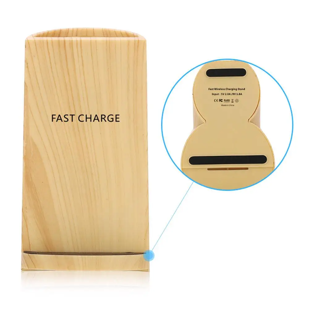 Универсальная деревянная текстура карандаш ваза ручка держатель + быстрая