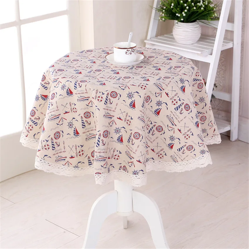Высококачественная кружевная скатерть с принтом полотенца и монет декоративная