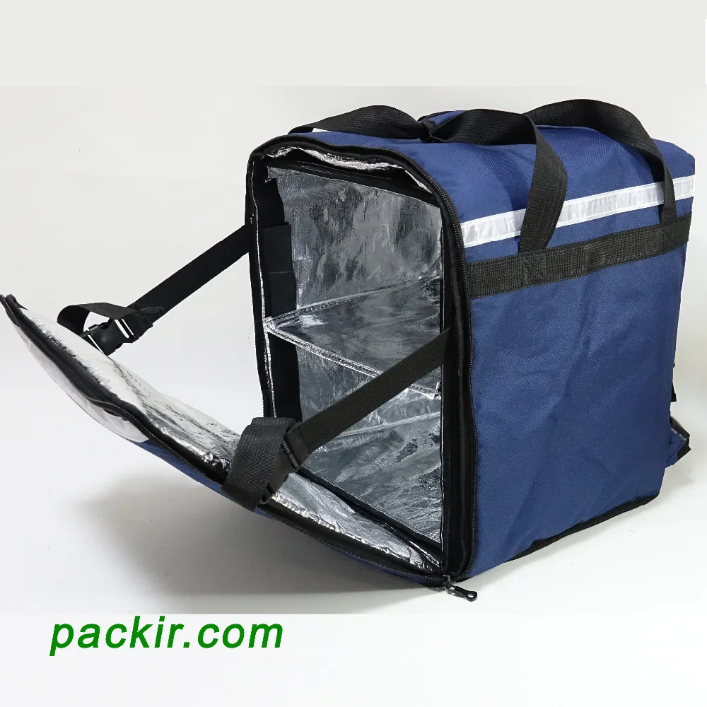 PK 76Z: 14 ''рюкзак для доставки пиццы сумка еды с гибким слоем сохраняющая тепло