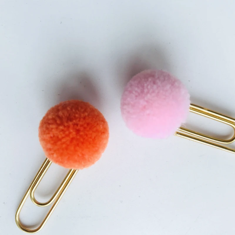 5 шт./лот каваи цветные заколки для волос зажимы книг маркеры канцелярских