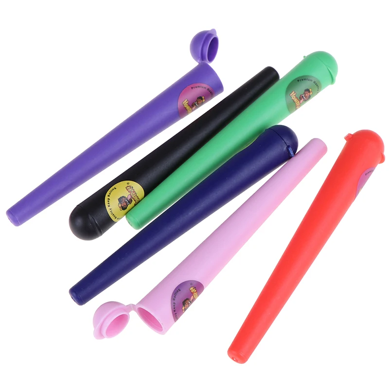 

Plastic King Size Doob Tube 118 MM Vial Waterproof Airtight Smell Proof Odor Cigarette Solid Storage Sealing Container