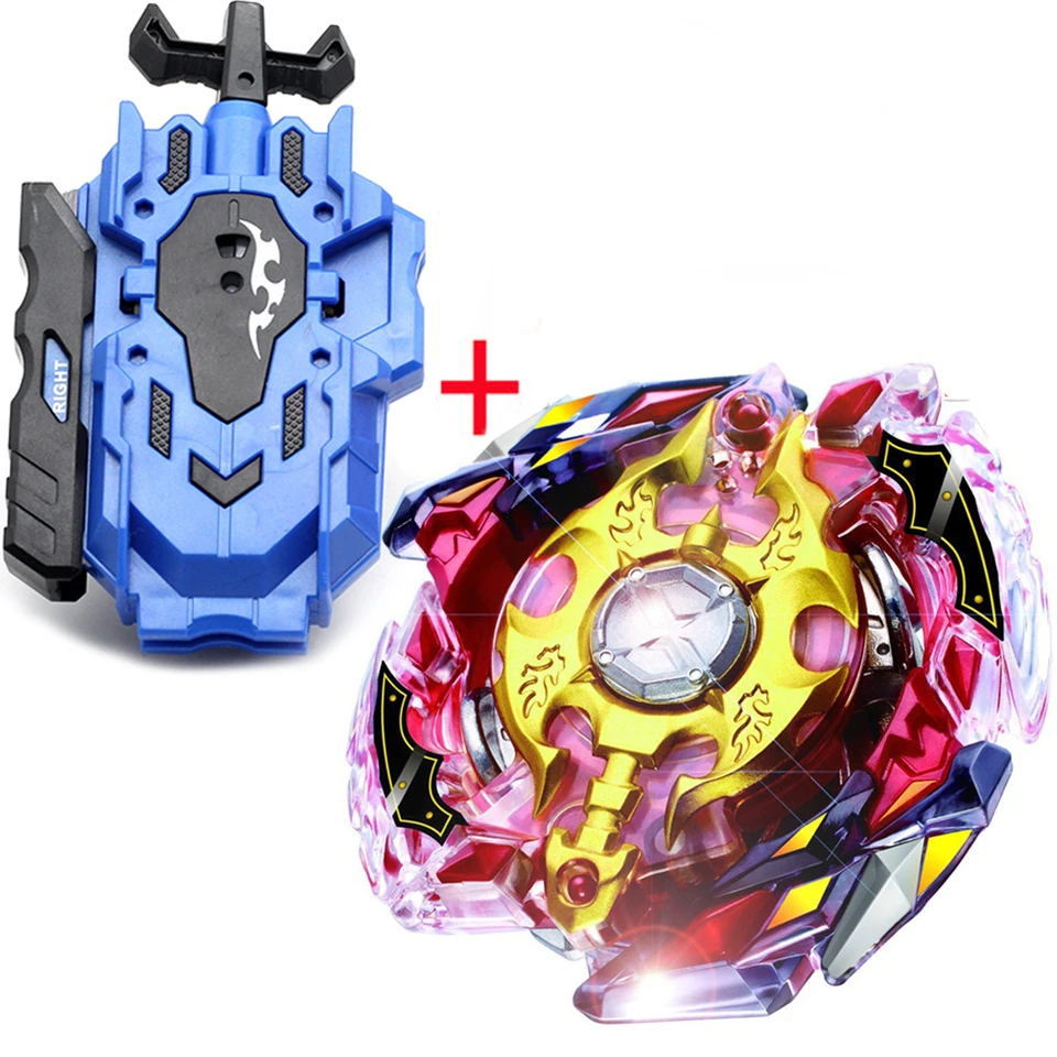 Горячая Beyblade Burst пусковая установка левая и правая двухсторонняя Проводная пусковая машина Bayblade игрушка Bable Drain Fafnir Phoenix Bayblade Рождественский подарок
