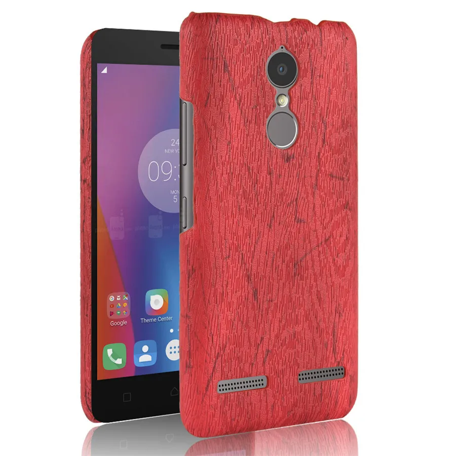 HOTSWEI для Lenovo K6 чехол 5 0 дюйма Ретро стиль тонкая деревянная кожа ПК жесткий