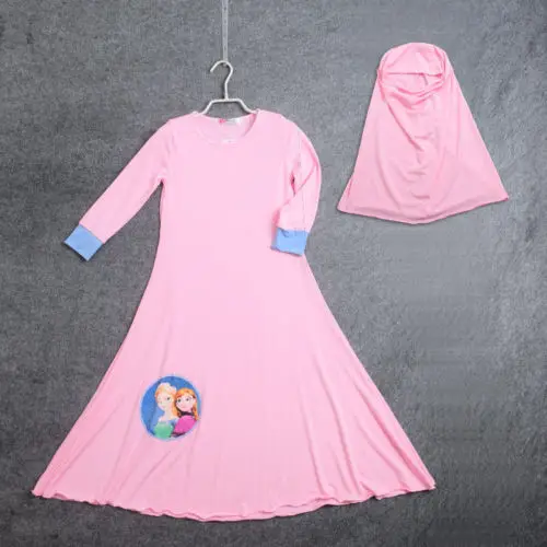 Мусульманское платье для девочек мусульманское длинное + детская одежда детский