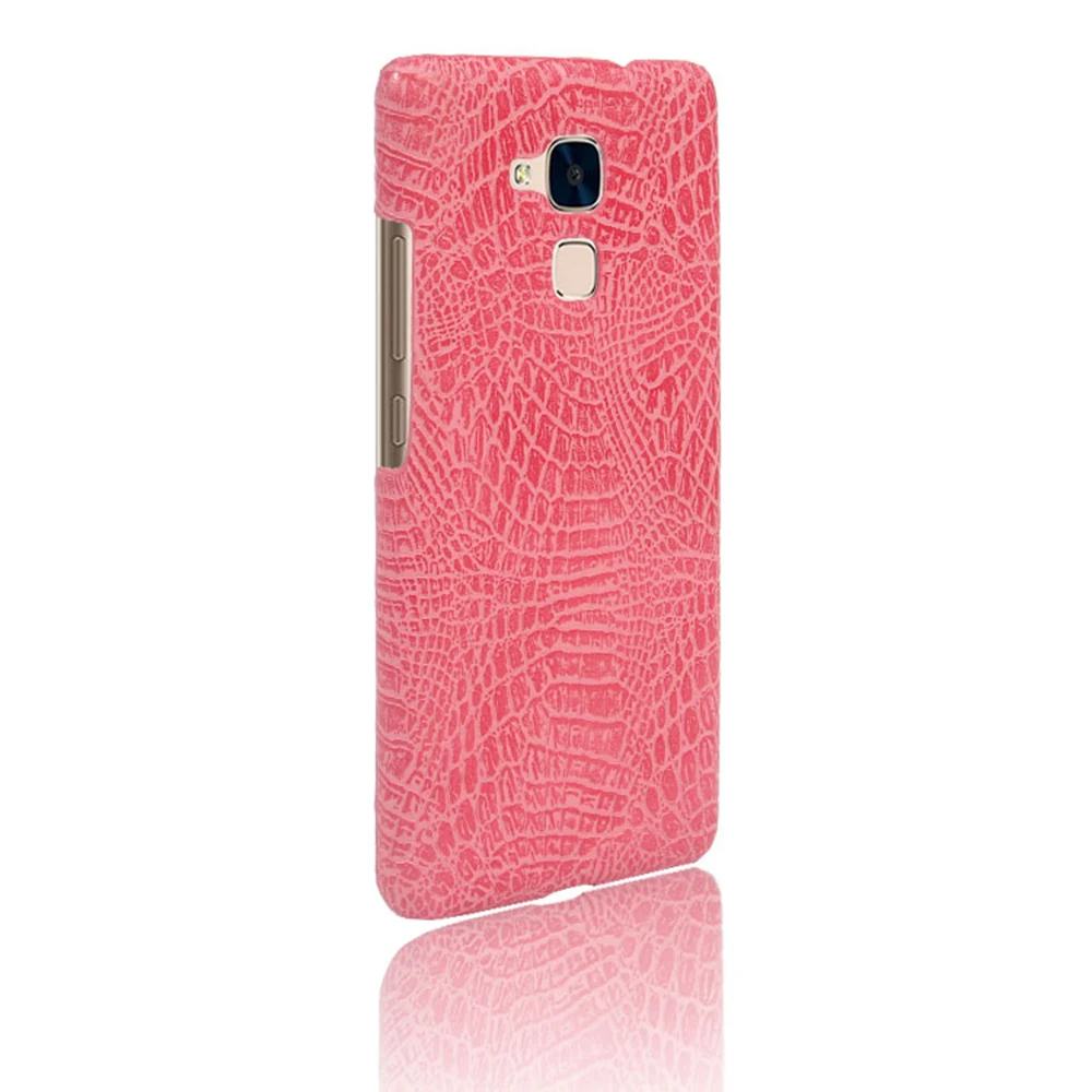 Защитный чехол из крокодиловой кожи для Huawei Honor 5C C5 NEM-L21 NEM-L51 защитный телефона 7 Lite