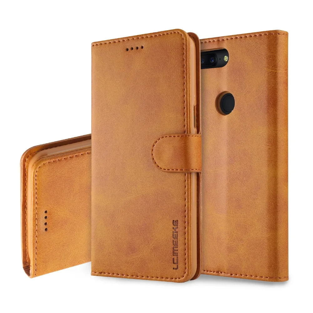 Флип Чехол для OnePlus 5 т чехол люкс Бумажник из искусственной кожи слот карт Дело