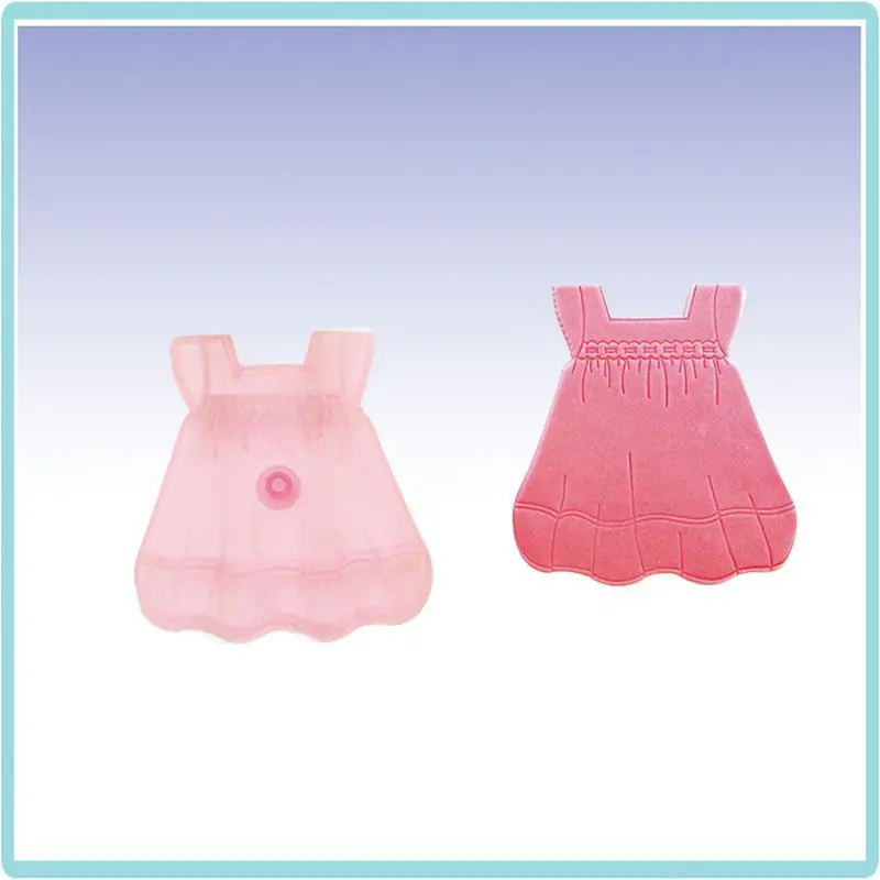 

Hot selling Lovely Baby Dress Embossing Cutter Cake Decorating Tool Plastic Fondant Mold Kitchen DIY