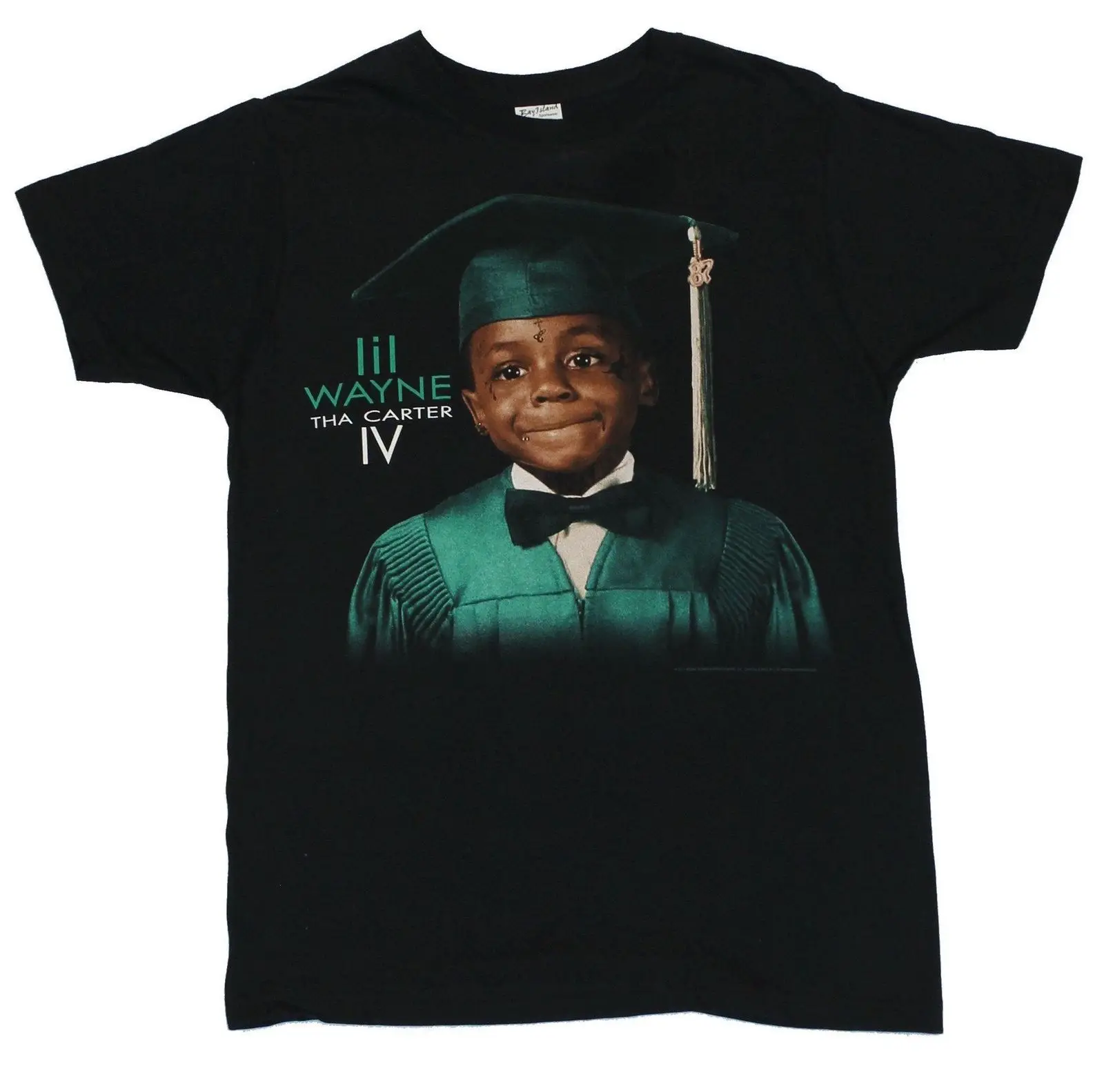 Lil Wayne (Wheezy of Young Money) Мужская футболка Обложка альбома Carter IV крутая Повседневная с