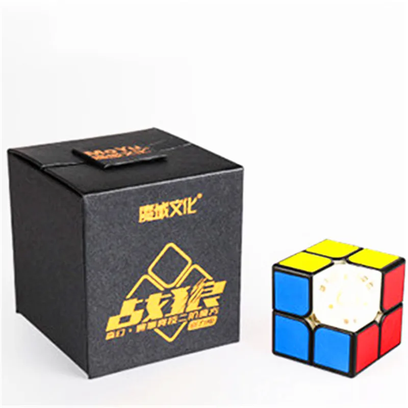 MOYU 2x2 ZhanLang ZhanLangM Магнитный Волшебный куб Speedcubing головоломка 2x2x2 игрушки для детей