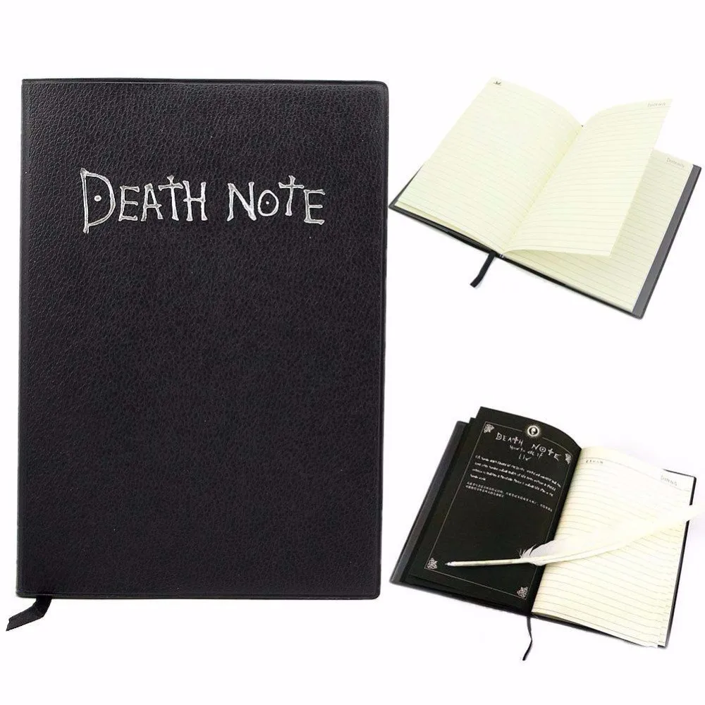 RU/аниме Death Note книги Милая модная тема Тетрадь Новый школьные принадлежности