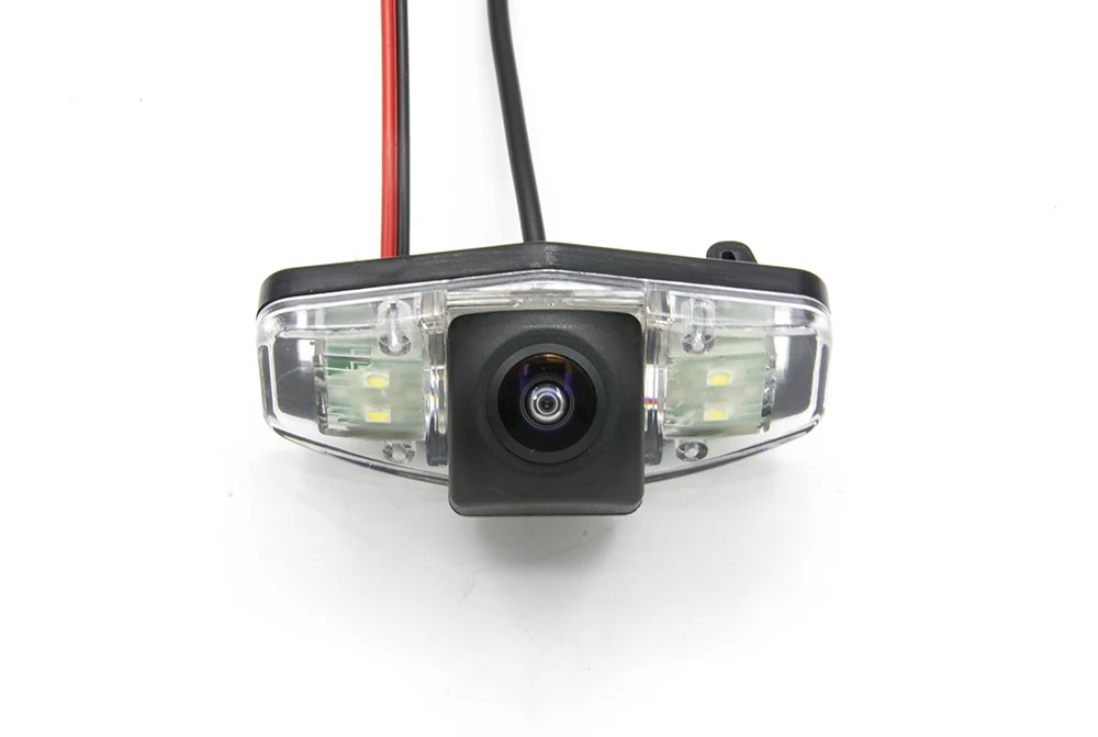 175 градусов Fisheye MCCD 12LED HD камера заднего вида Камера для Honda Accord 2001 2002 2003 2004 2005 2006 2007 2008 2009 2010 автомобильный монитор