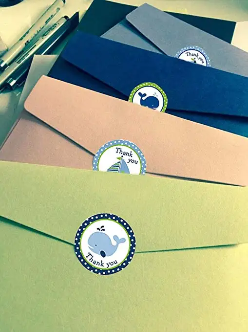 40 шт. круглые наклейки в морском стиле|Украшения своими руками для вечеринки| |