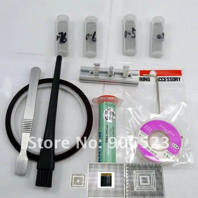 Бесплатная доставка держатель для станции реболла с 3 заглушками трафаретов PS3 6