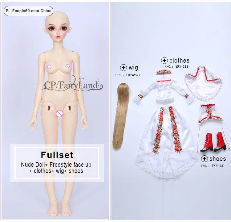 Fairyland FL Feeple60 Moe Chloe BJD куклы Смола SD игрушки для детей друзья Сюрприз подарок