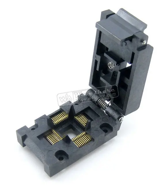 QFP44 TQFP44 LQFP44 PQFP44 FPQ-44-0.8-16A Enplas QFP IC Тесты burn-в гнездо адаптера | Компьютеры и офис