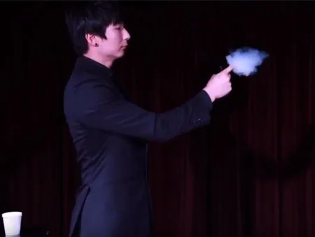 Дымовая трубка волшебные трюки волшебный дымовой пузырь устройство для