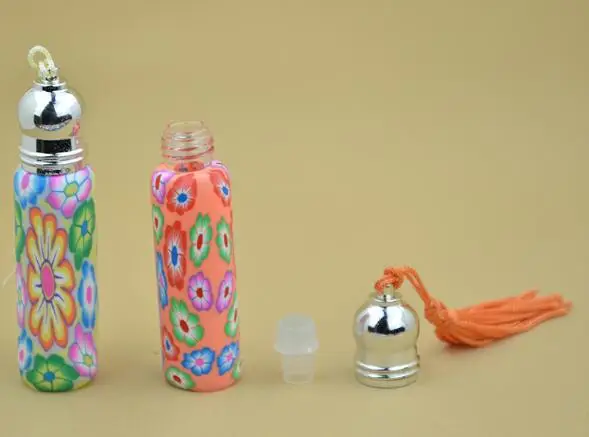 10 шт./лот 8 мл Женская пустая стеклянная бутылка эфирного масла для духов рулон на