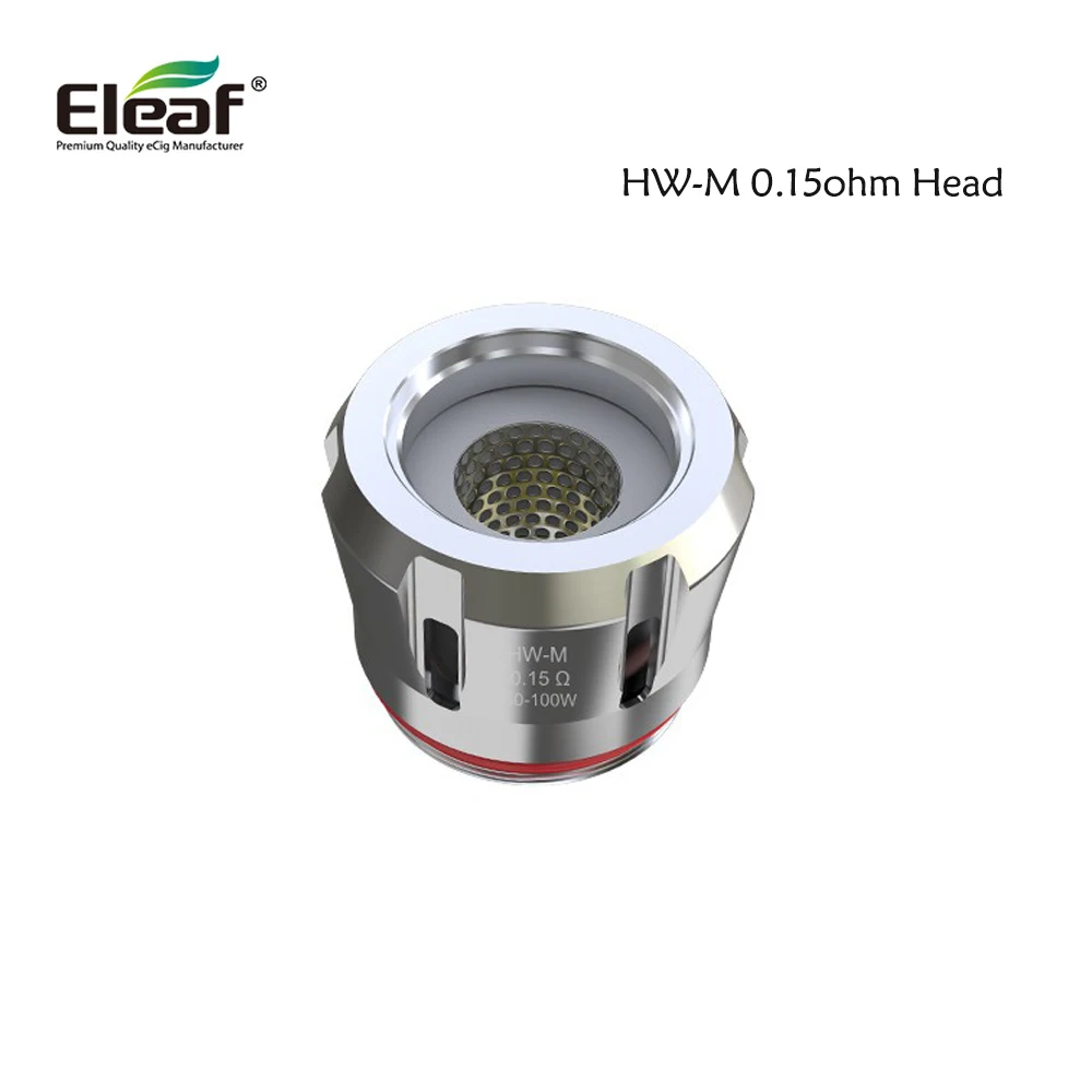 Оригинальные 5 шт./10 шт. Eleaf HW N 0.2ohm/HW M 0.15ohm катушки головы аксессуары для