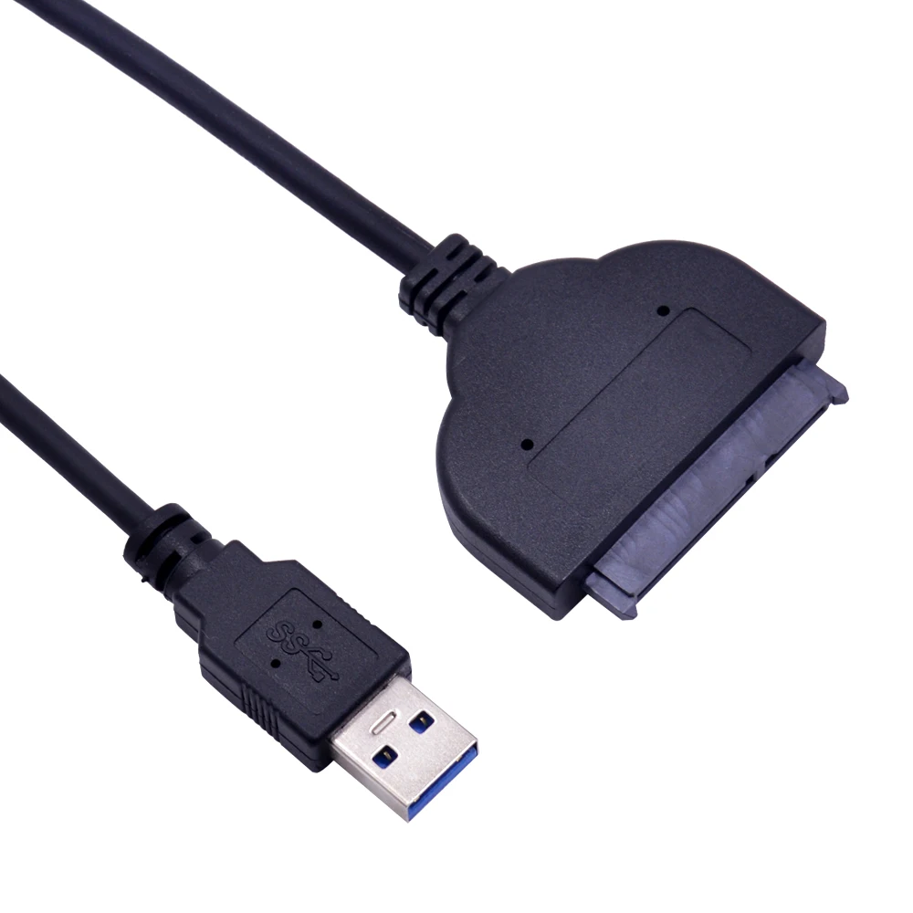 USB 3 0 для SATA кабель адаптер USB3.0 Serial ATA III 22Pin конвертер 2.5 дюймового жесткого диска SSD