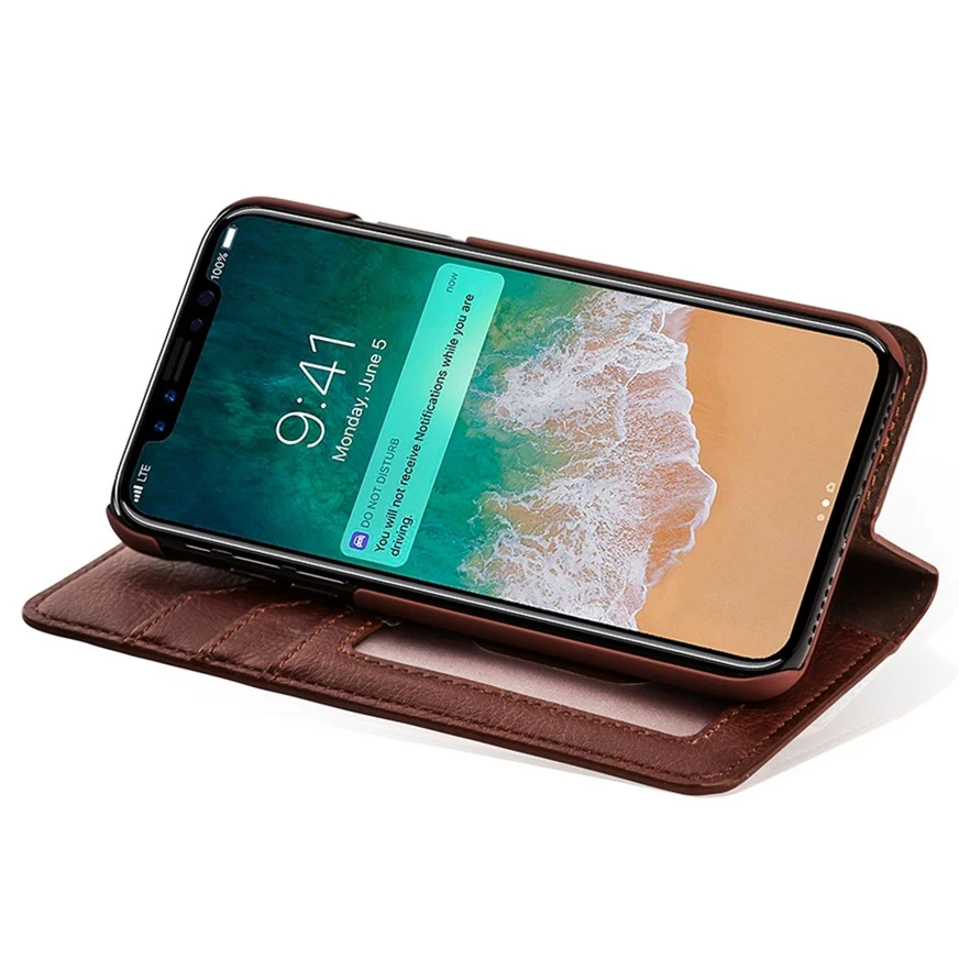 Оригинальный брендовый чехол Musubo для samsung S8 + роскошный кошелек из натуральной