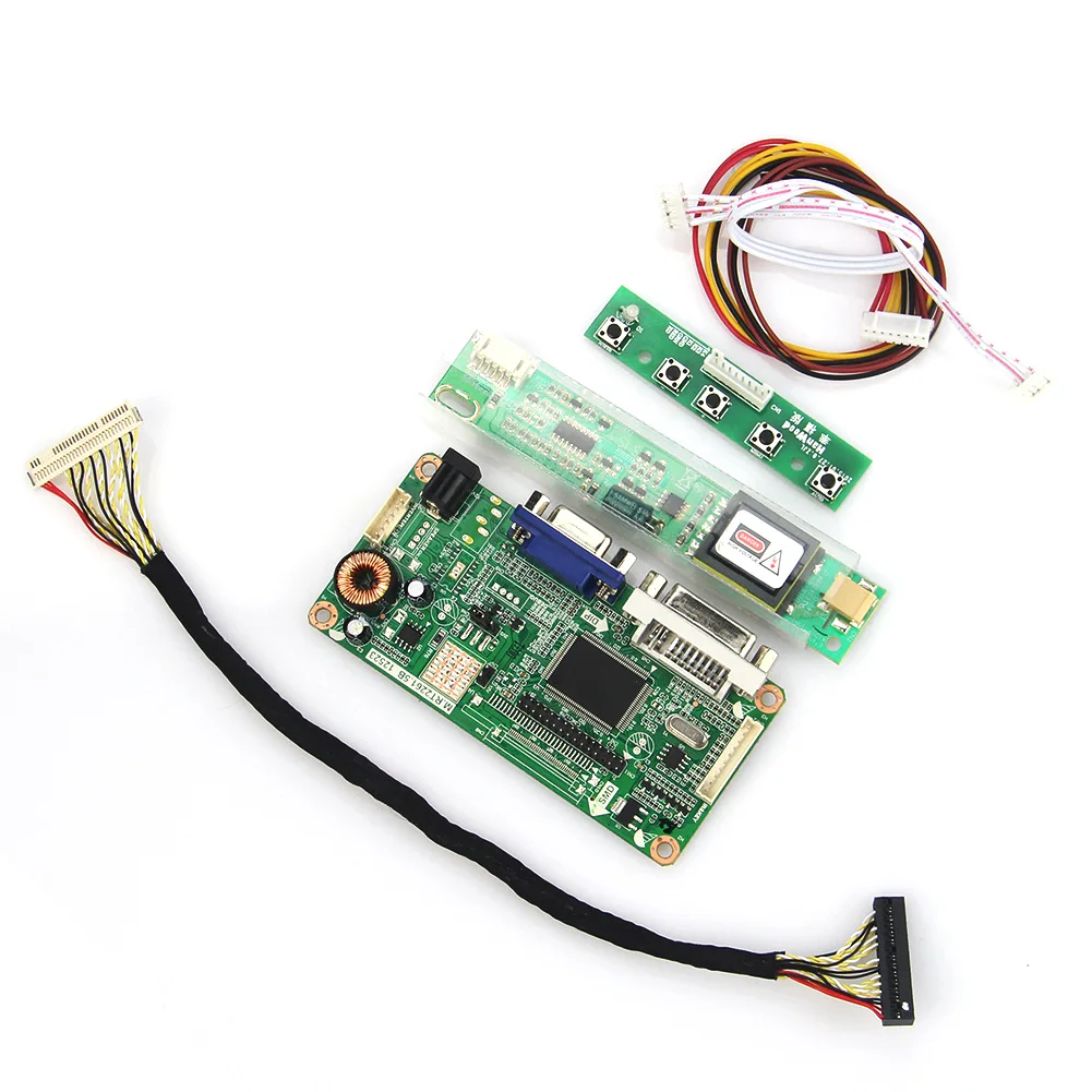 

For LP154W01-A3 LTN154X3-L01 VGA+DVI M.RT2261 LCD/LED Controller Driver Board 1280x800 LVDS Monitor Reuse Laptop