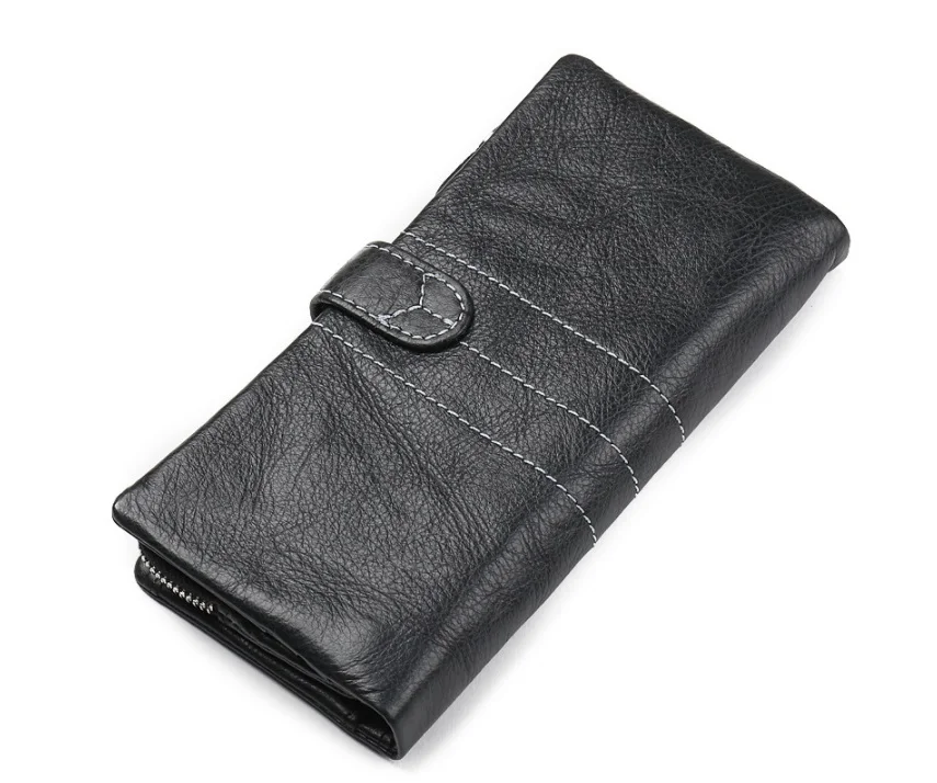 Известный бренд Новые поступления мужские кошельки из натуральной кожи Лидер