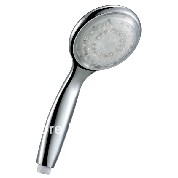 

8008-A1 Hot Sales Multiple Colors LED Hand Shower Heads Water Powered LED Bathroom Shower Head LED