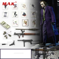16 scale figure scenes accessory joker clown accessories bag gun knife grenade poker model for 12 inches action figure