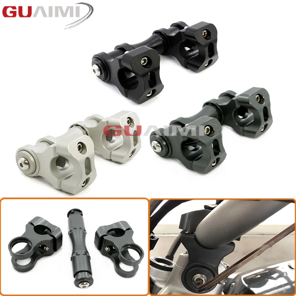 Для BMW R1200GS LC 2013 2017 R1200 GS Adventure 2014 2015 2016 мотоциклетный Руль Riser ручка зажим|Накладки и
