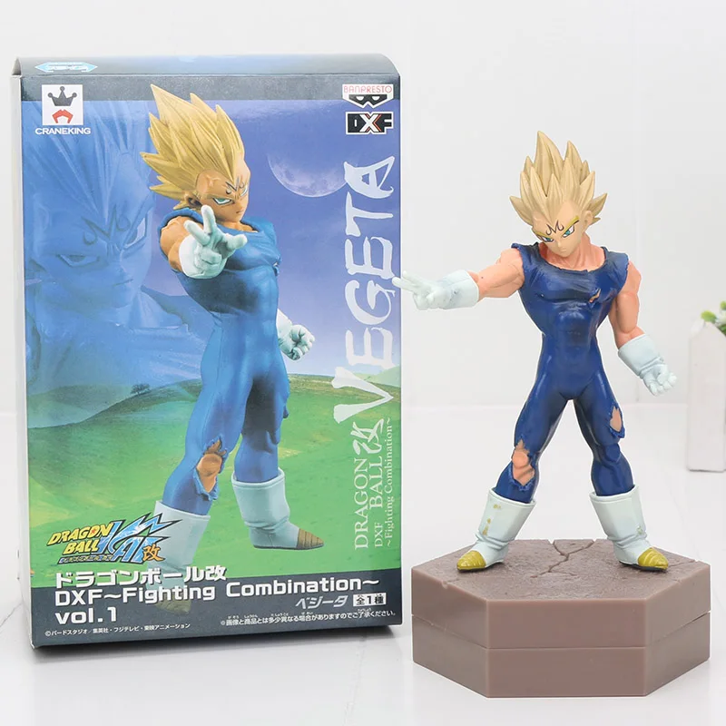 16cm Vegeta box Dragon ball Супер Статуэтка MSP мастер звезды кусок вегетто фигурка Вегета коллекционные модельные украшения игрушки Brinquedo подарки - Цвет: 16cm Vegeta box