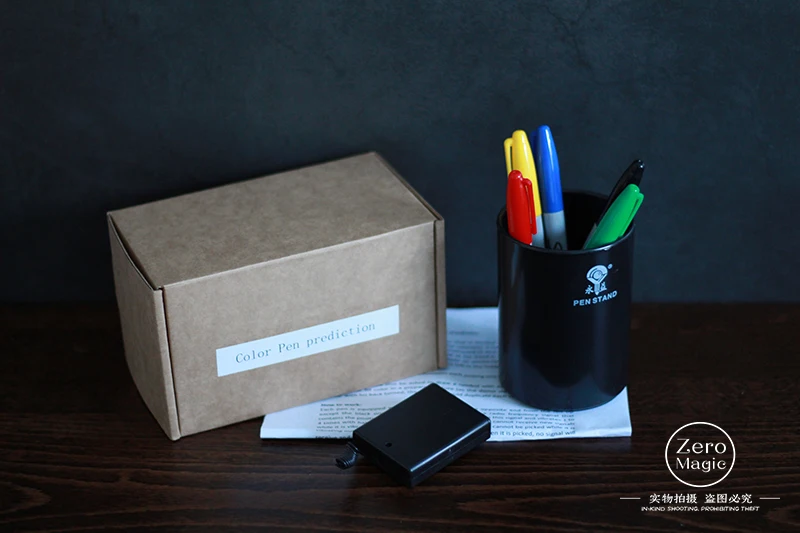 Цветная ручка предсказний-пластиковый держатель ручки волшебный трюк