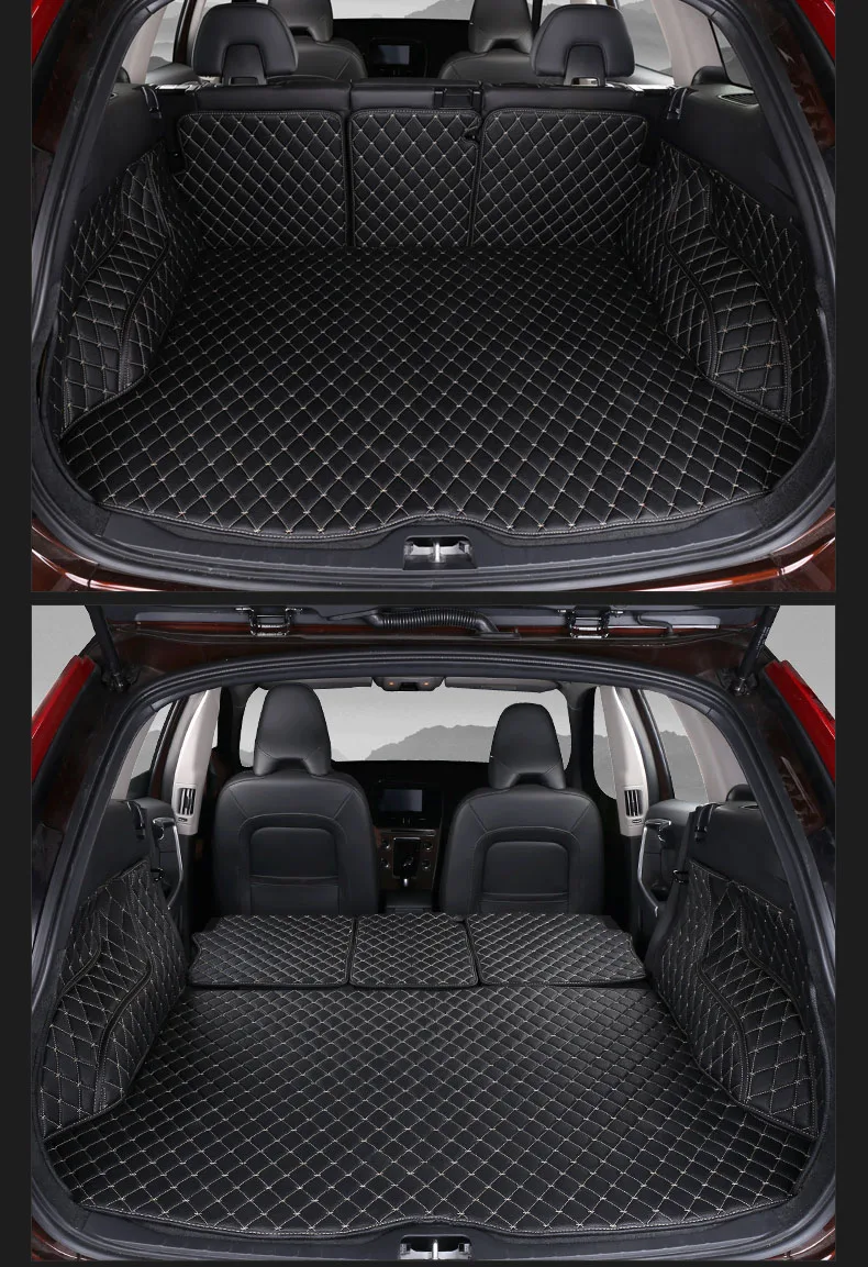 Пользовательские подходят багажник автомобиля коврик для VOLVO XC60 TPE + XPE